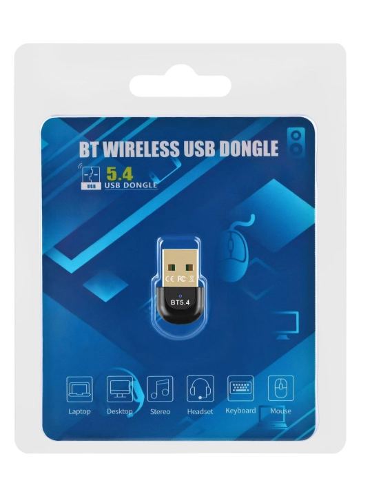 USB Адаптер Bluetooth 5.4, для ПК - 