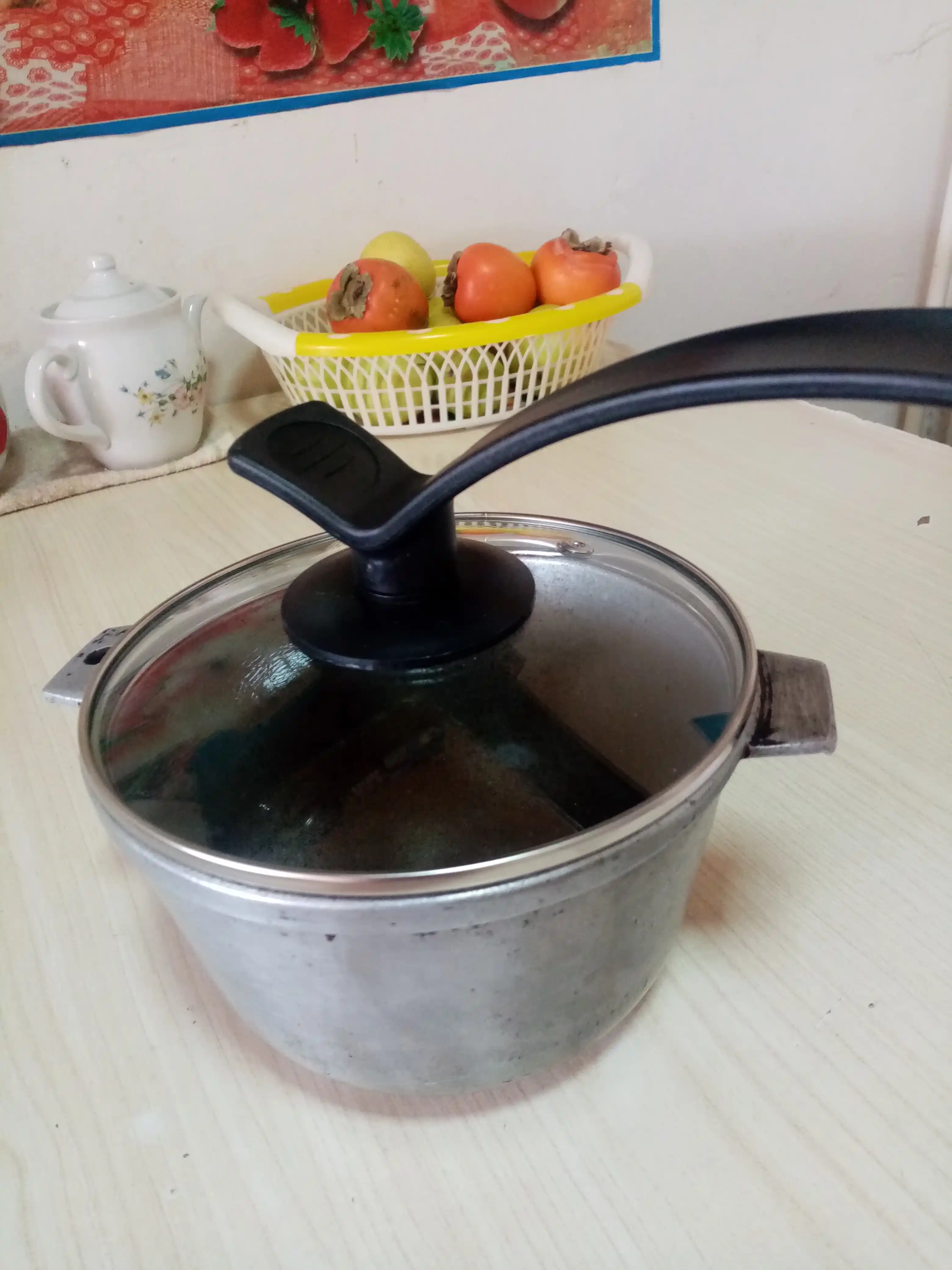 Крышка для сковороды и кастрюли, с эргономичной ручкой-подставкой, стеклянная, 14-28 см