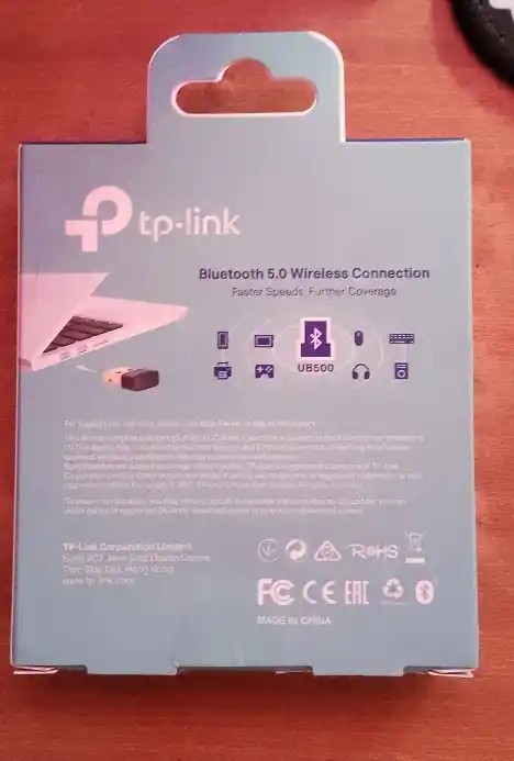 Bluetooth 5.0 blutuz qabul qilgich adapteri TP-Link UB500