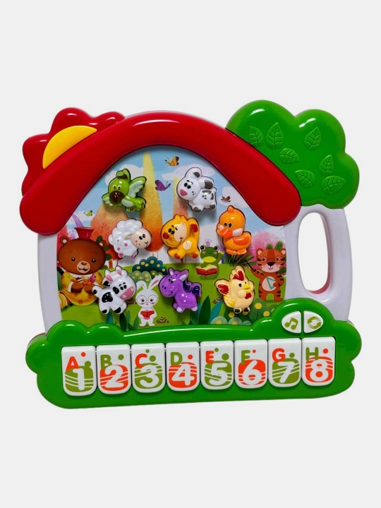 Музыкальная игрушка Пианино Волшебный домик для детей Код. 25612 - 