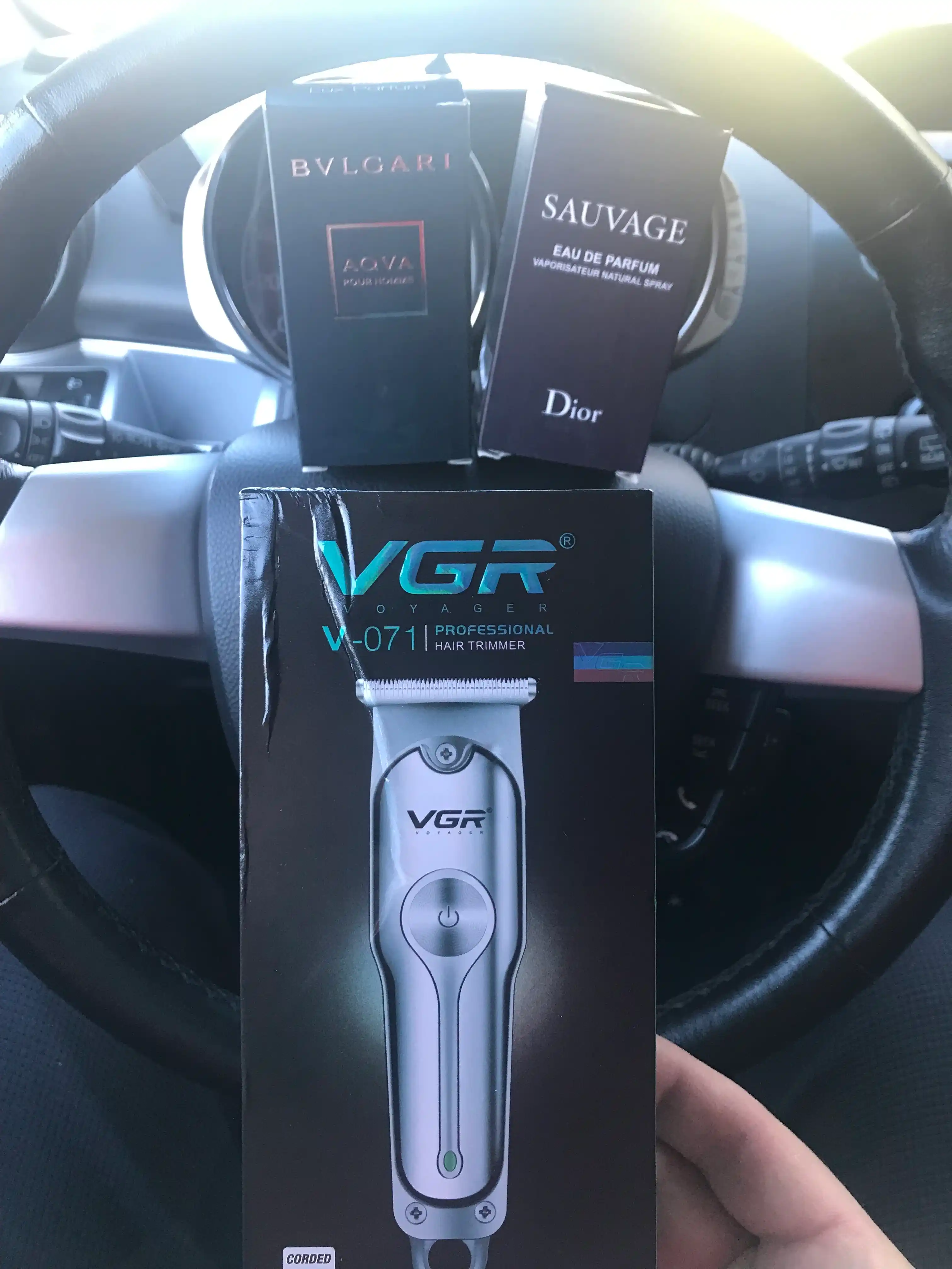 VGR, professional trimmer, simsiz, soch olish uchun
