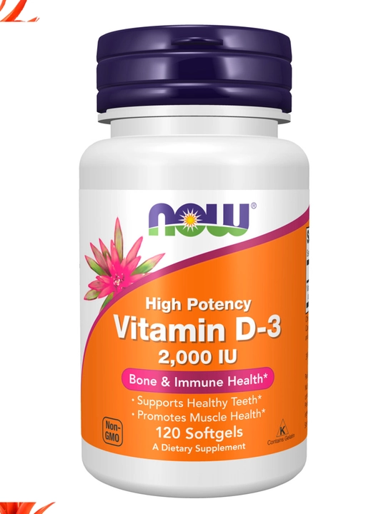 NOW Foods, Витамин D3 400 ME, 1000 ME, 2000 ME , мягкие капсулы, Халяль