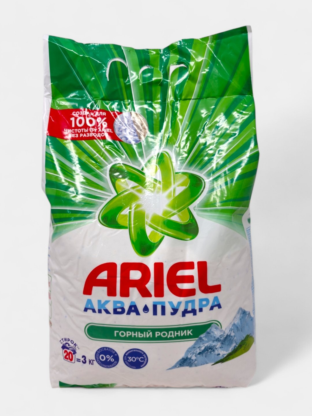 Стиральный порошок Ariel Touch of Lenor Aqua Powder, автомат, 3 кг ...