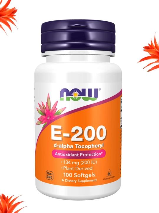 NOW Supplements, Vitamin E, 200 ME va 400 ME, D-Alpha Tokoferil