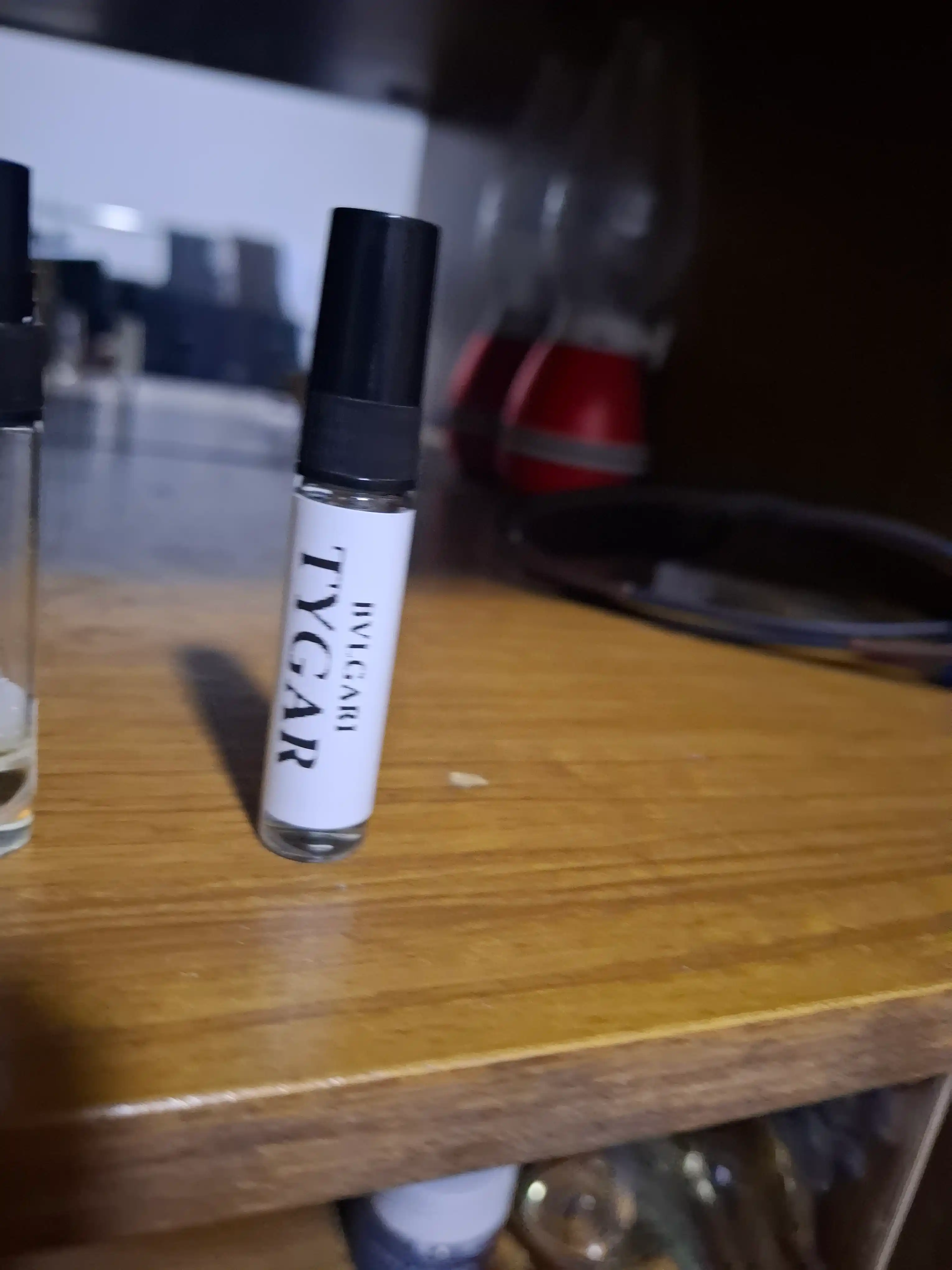 Erkaklar uchun Bvlgari Tygar Le Gemme atiri, probnik atirlar