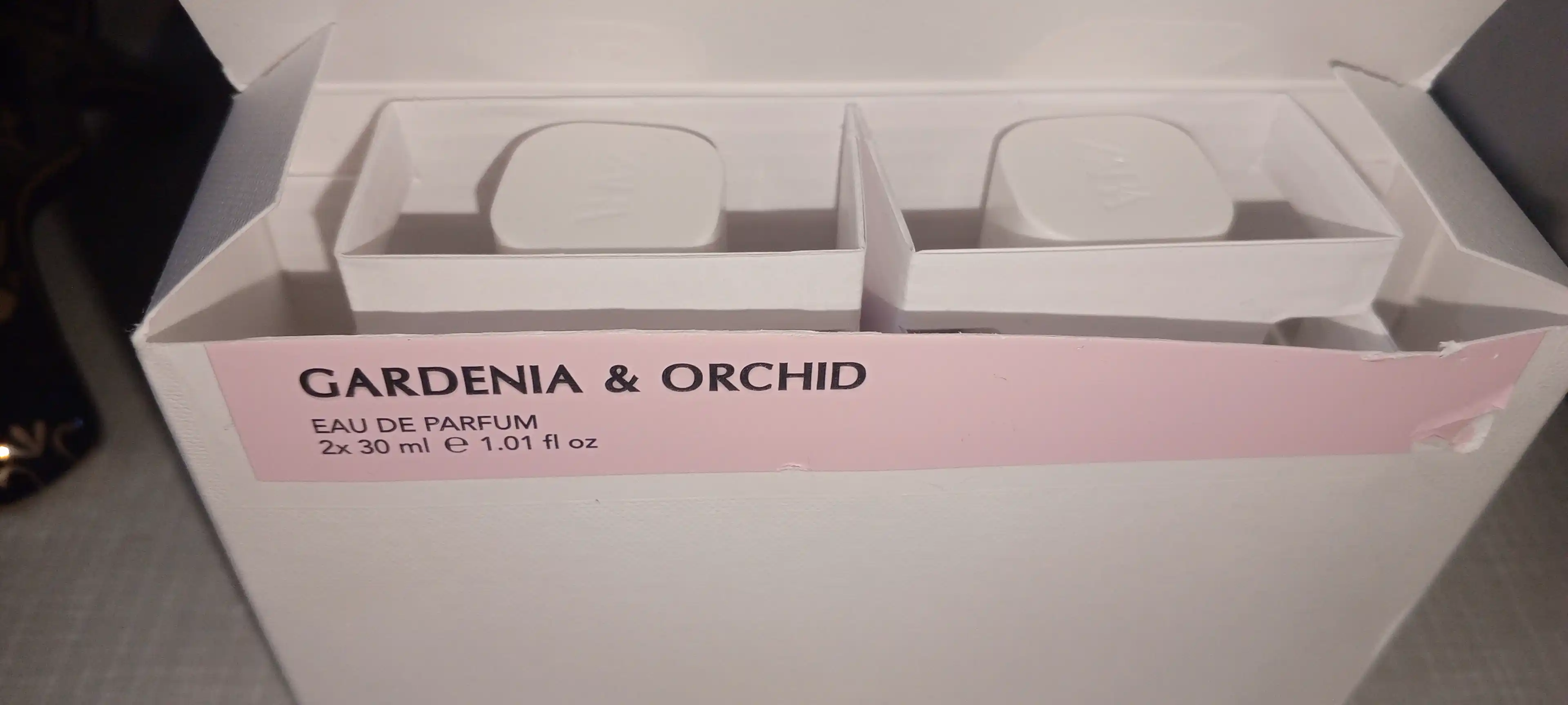 Parfyumlangan suv Zara Gardenia + Orchid, ayollar uchun 30+30, 90+90, ml