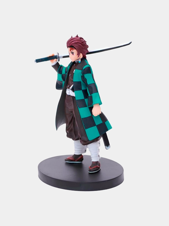Demon Slayer anime figurkasi, kolleksion haykalcha, Iblisni Chopuvchi qilich