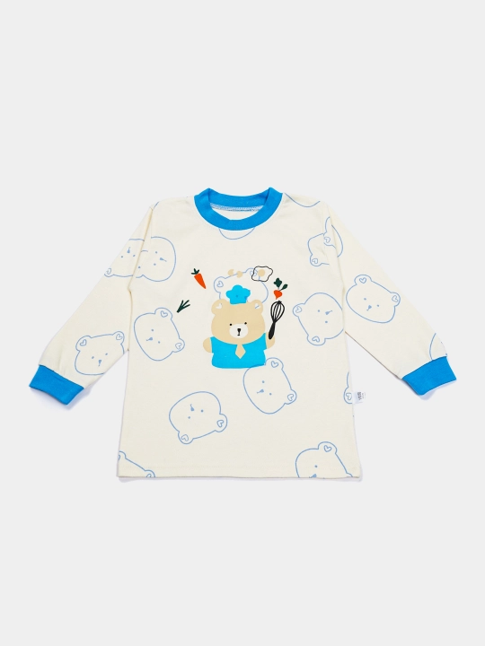 Пижама детская, хлопковая, со штанами, для мальчика, Elankids