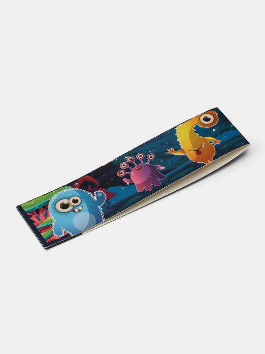 Закладка - магнит для книг, 25 * 195 мм, ArtSpace для мальчиков, блестки