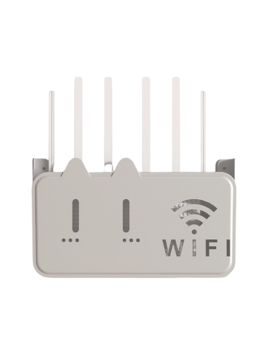 Wi-Fi router uchun devorga ornatiladigan organayzer