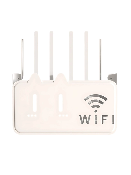 Wi-Fi router uchun devorga ornatiladigan organayzer