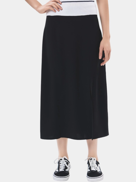TERRA PRO Ayollar yubkasi midi AW23WBS-27028