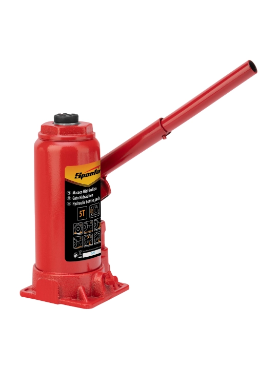Shisha gidravlik raz'em SPARTA, 5 t, ko'tarish 195-380 mm, 5032355