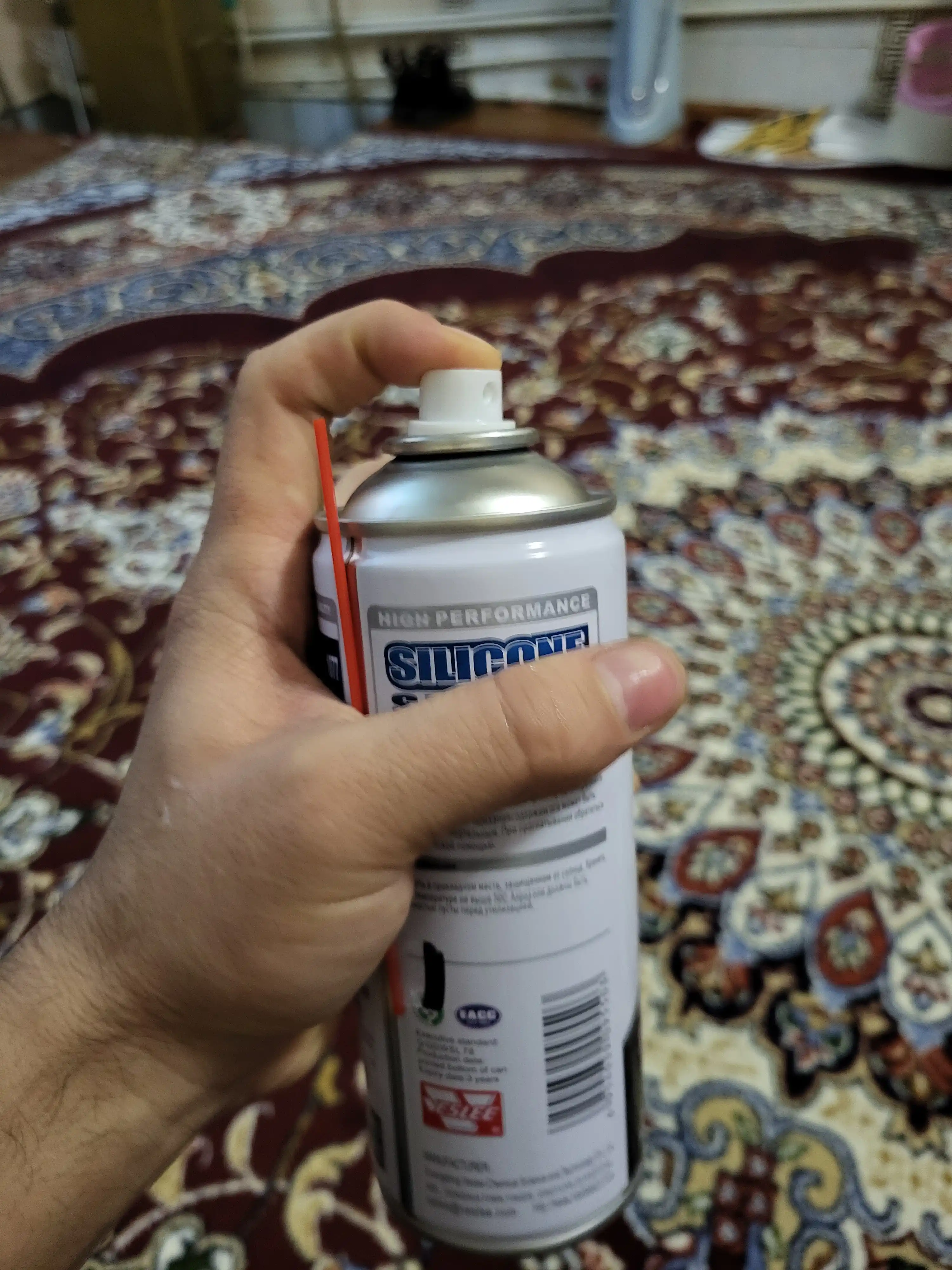 Avtomobil uchun silikon moylash aerozol spreyi, 450 ml