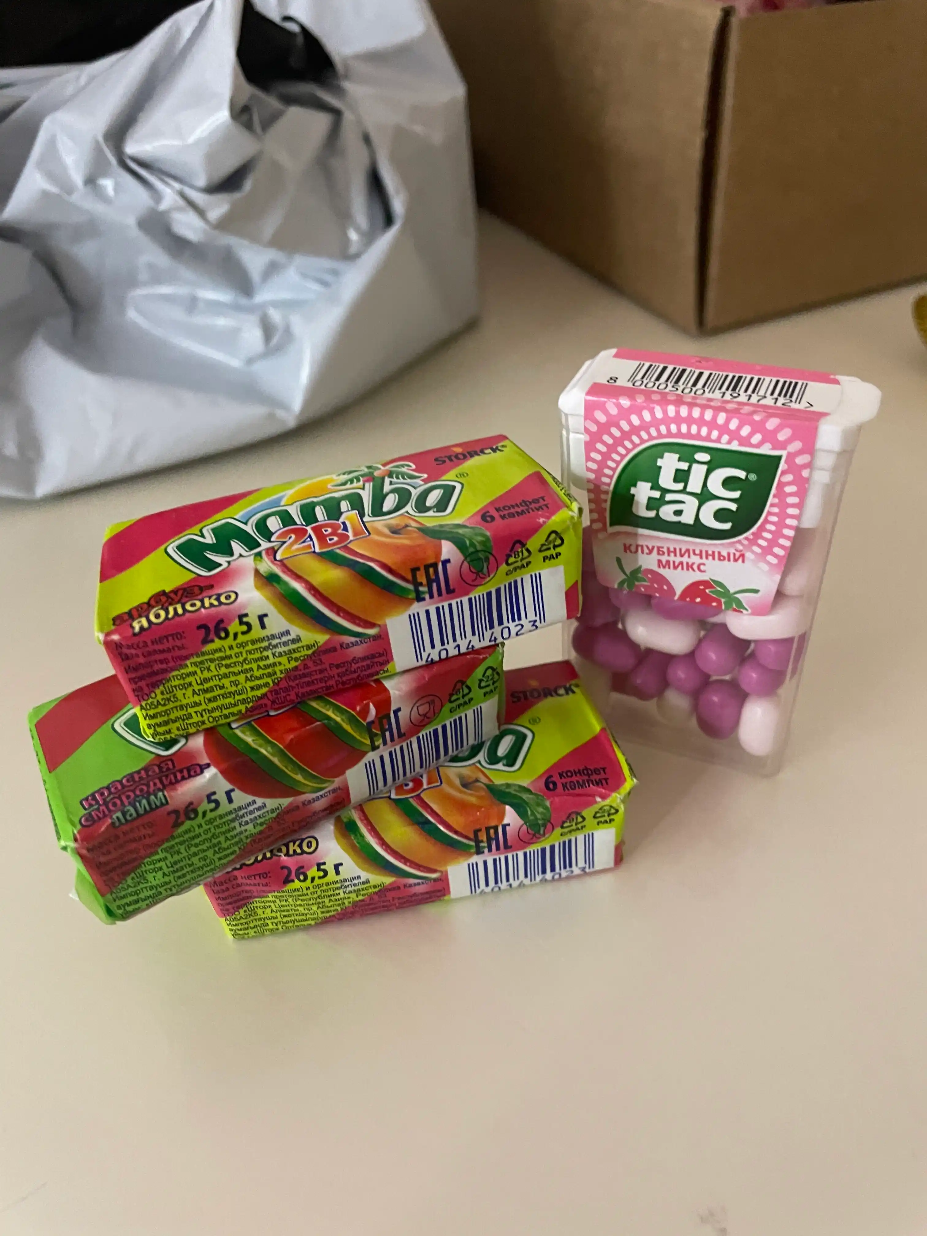 Драже Tic Tac, Клубника, 16 г