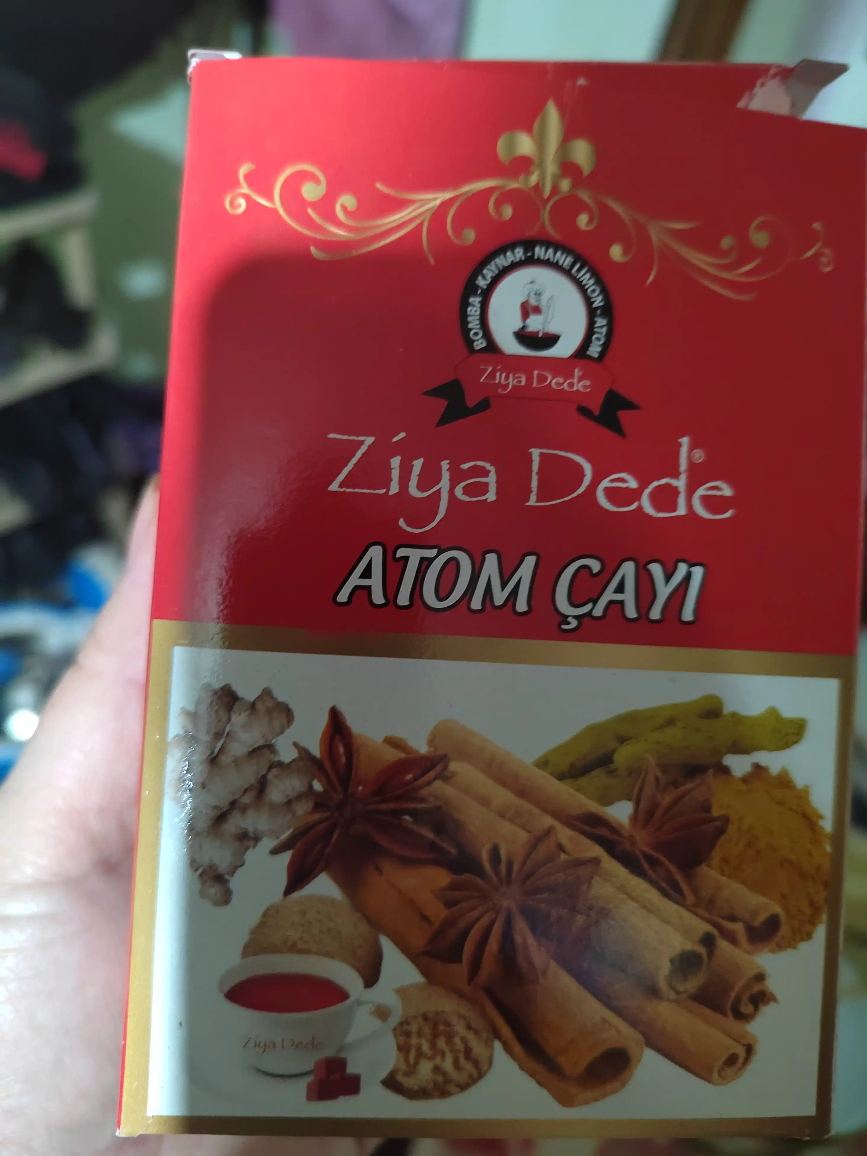 Tabiiy turk choyi Ziya Dede, immunitetni oshiradi, vitaminlar va zanjabilga boy