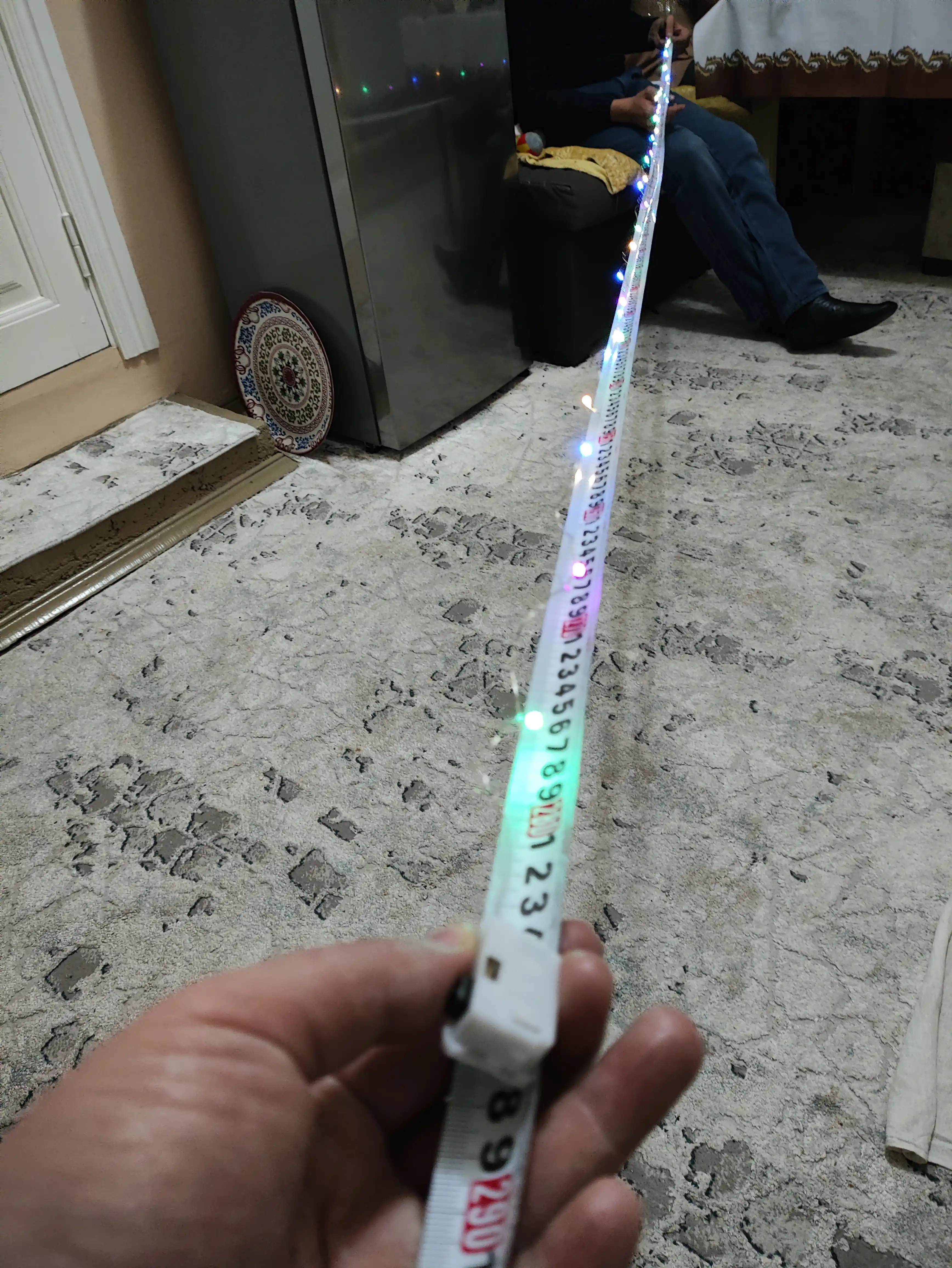 Led girlyanda Ramazom bayrami va uyning, ichki bezatish uchun, 1 m, 2 m, 3 m, 5 m, 10 m