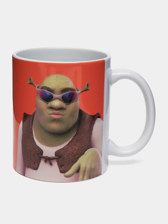 Sovg'a krujkasi, bosmali, keramika, shrek - 