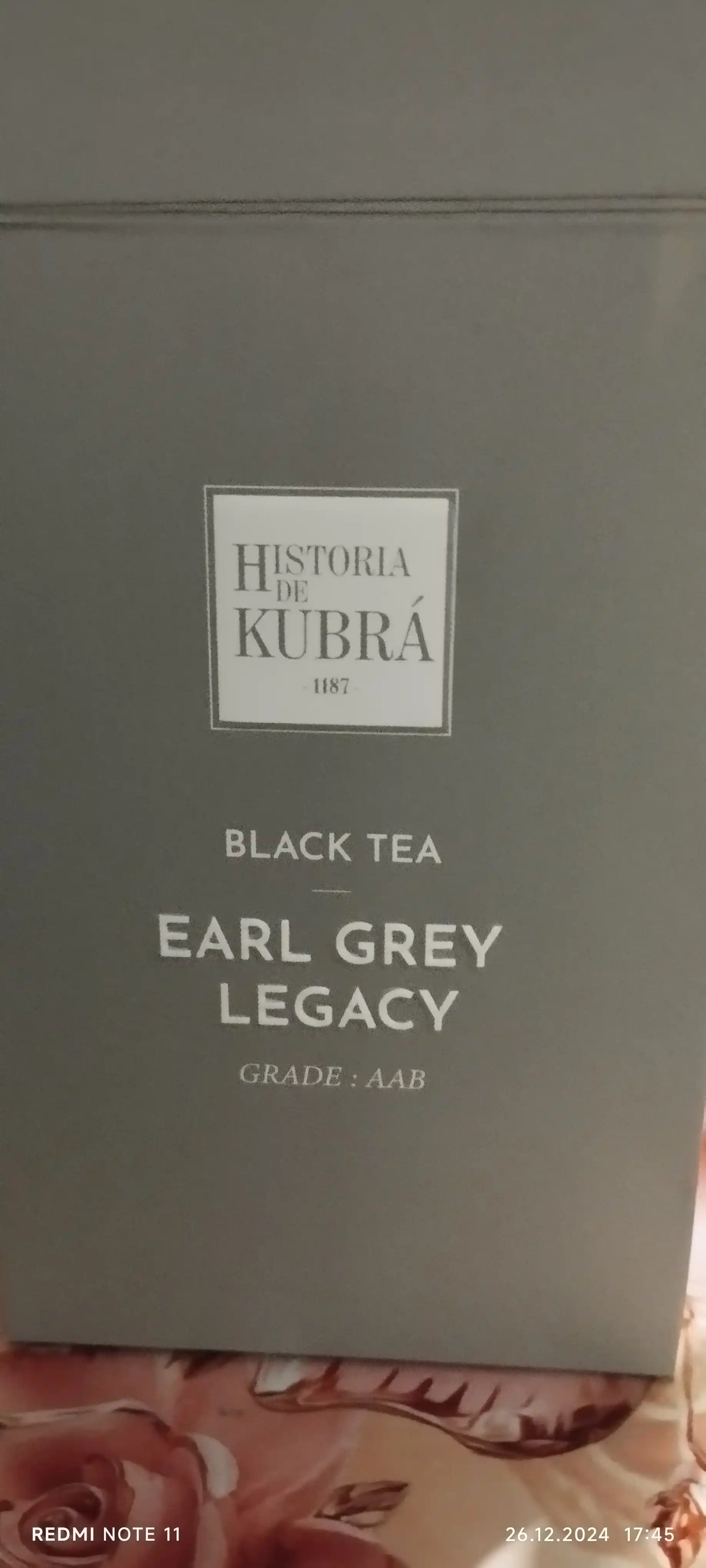 Premium Qora choy Earl Grey Legacy