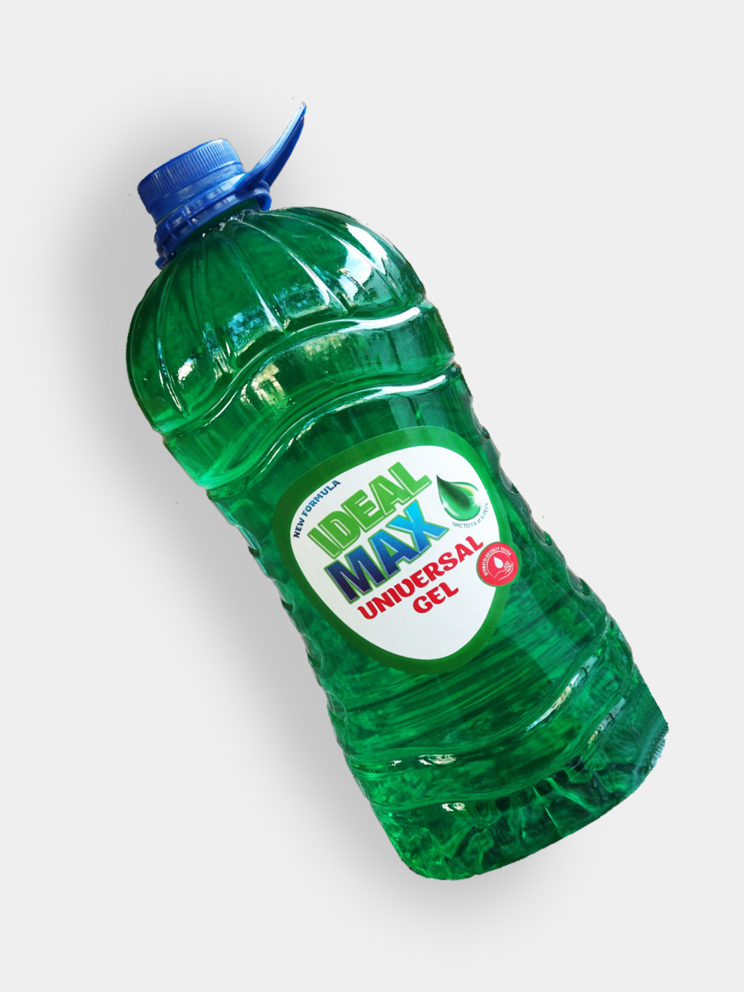 Темный гель для мытья посуды, Ideal Max, с запахом яблока, 1, 2,4, 4,5 литра