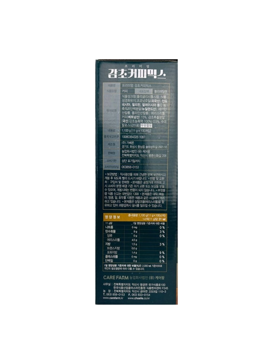 Кофе растворимый, без сахара, с молоком, 3 в 1, кофе по-корейски, 100 шт