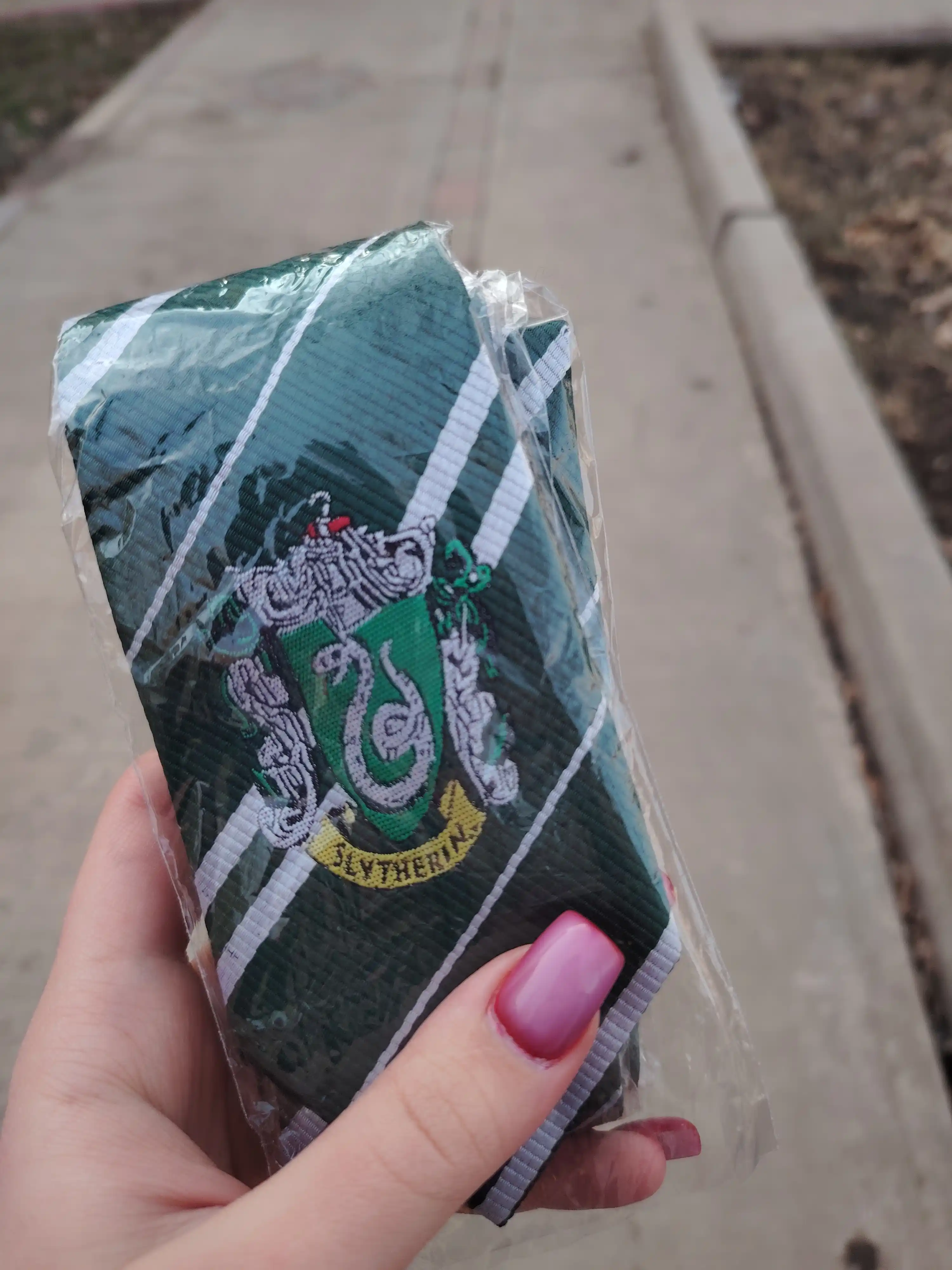 Garry Potter Hogwarts bo'yinbog'i Gryffindor, Slytherin, Ravenclaw, Hufflepuff, logo bilan