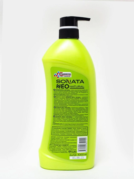 Sonata Neo Natural soch shampuni, 1000 ml