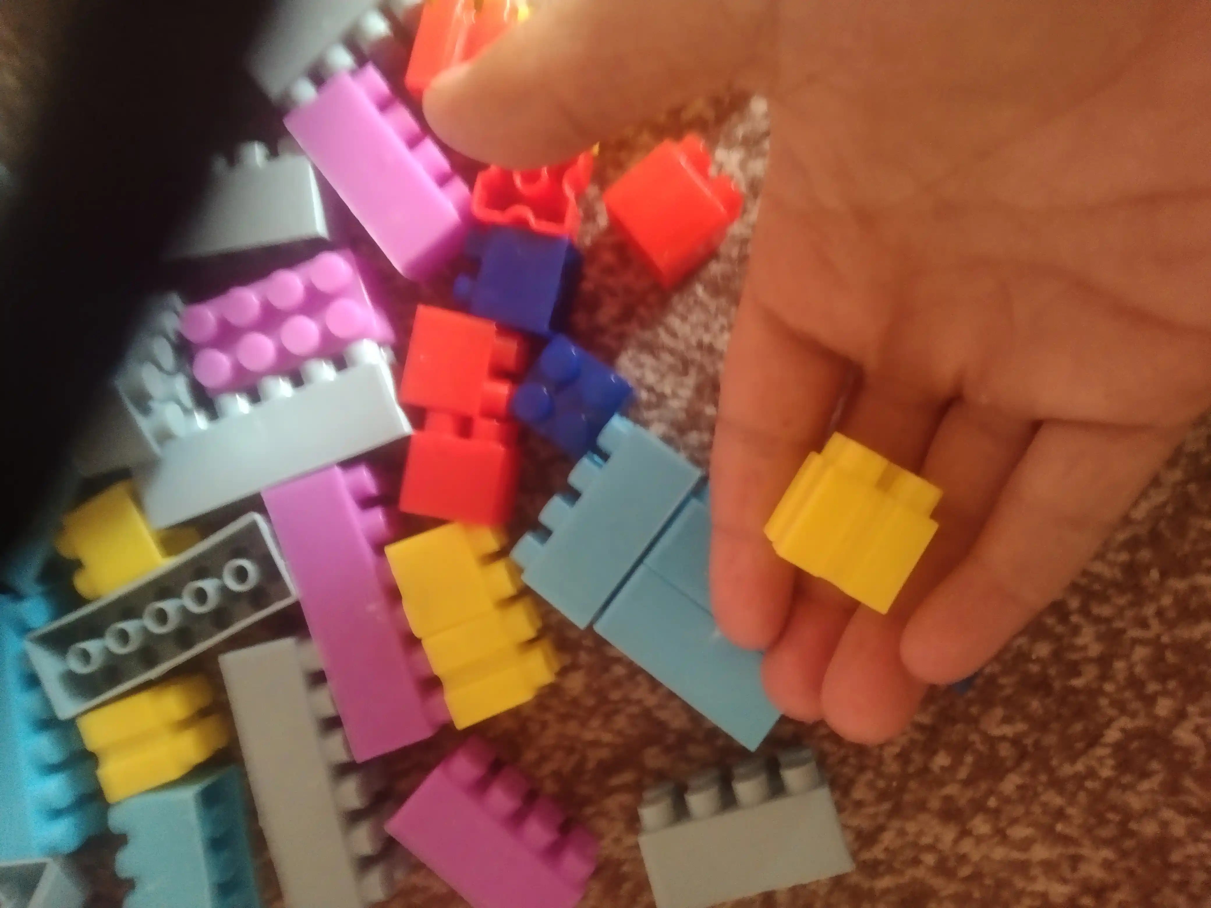 Игрушка конструктор Лего Toys Bricks детский, крупные детали, 60, 120, 240, 480 шт