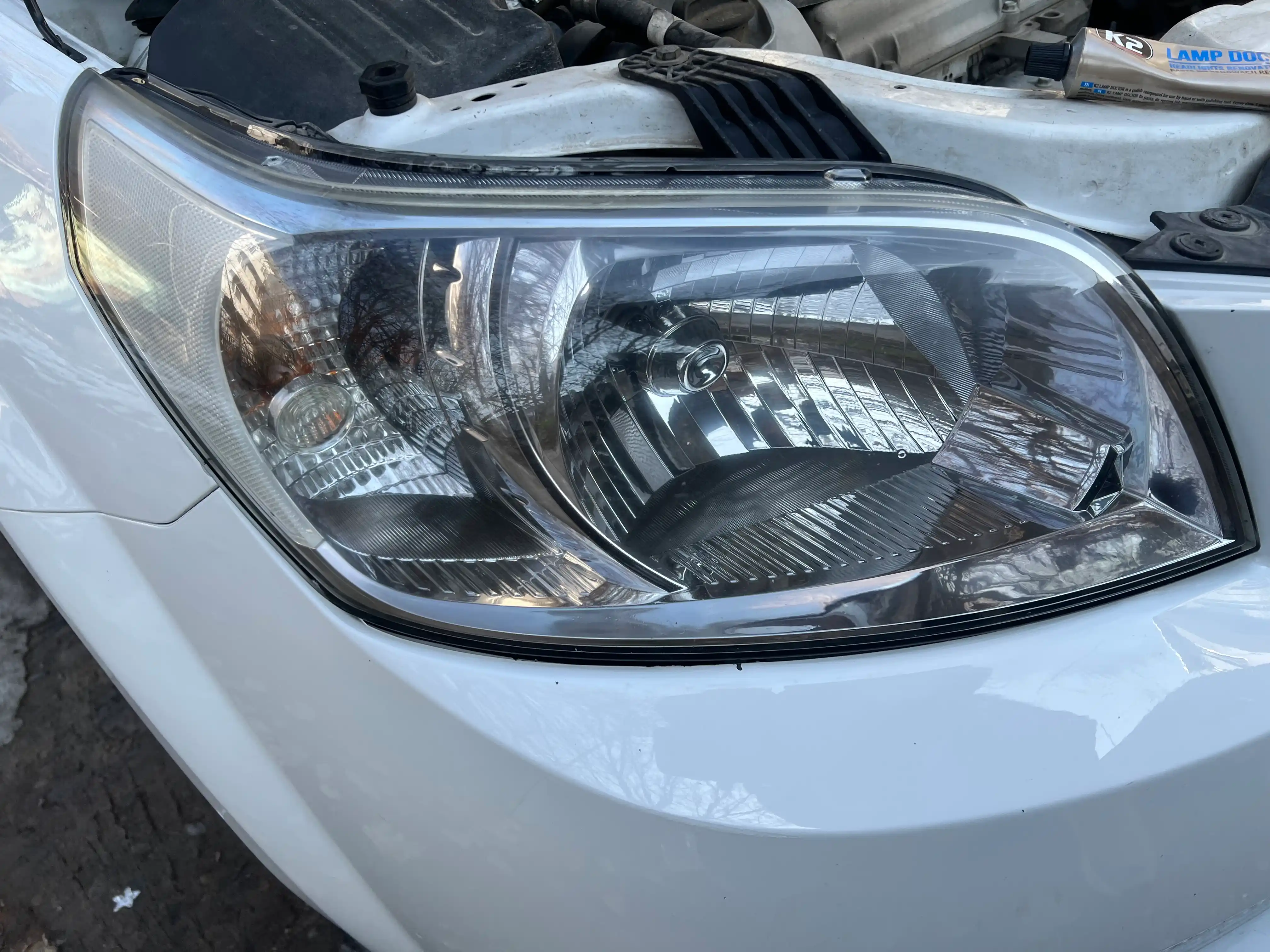 Реставратор фар, паста для ручной и машинной полировки K2 Lamp Doctor, 60 г