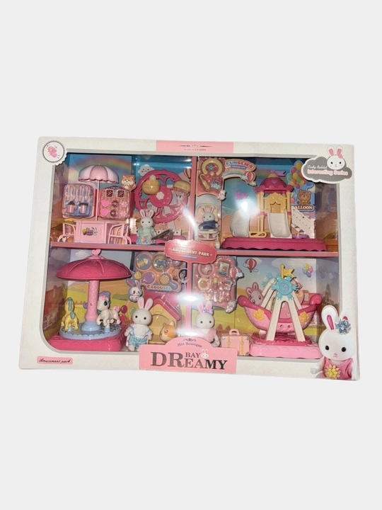 Кукольный домик для девочек, дом зайчика, кролика, Sylvanian Families
