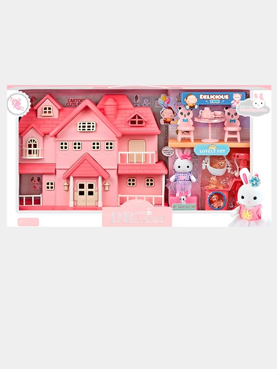 Кукольный домик для девочек, дом зайчика, кролика, Sylvanian Families
