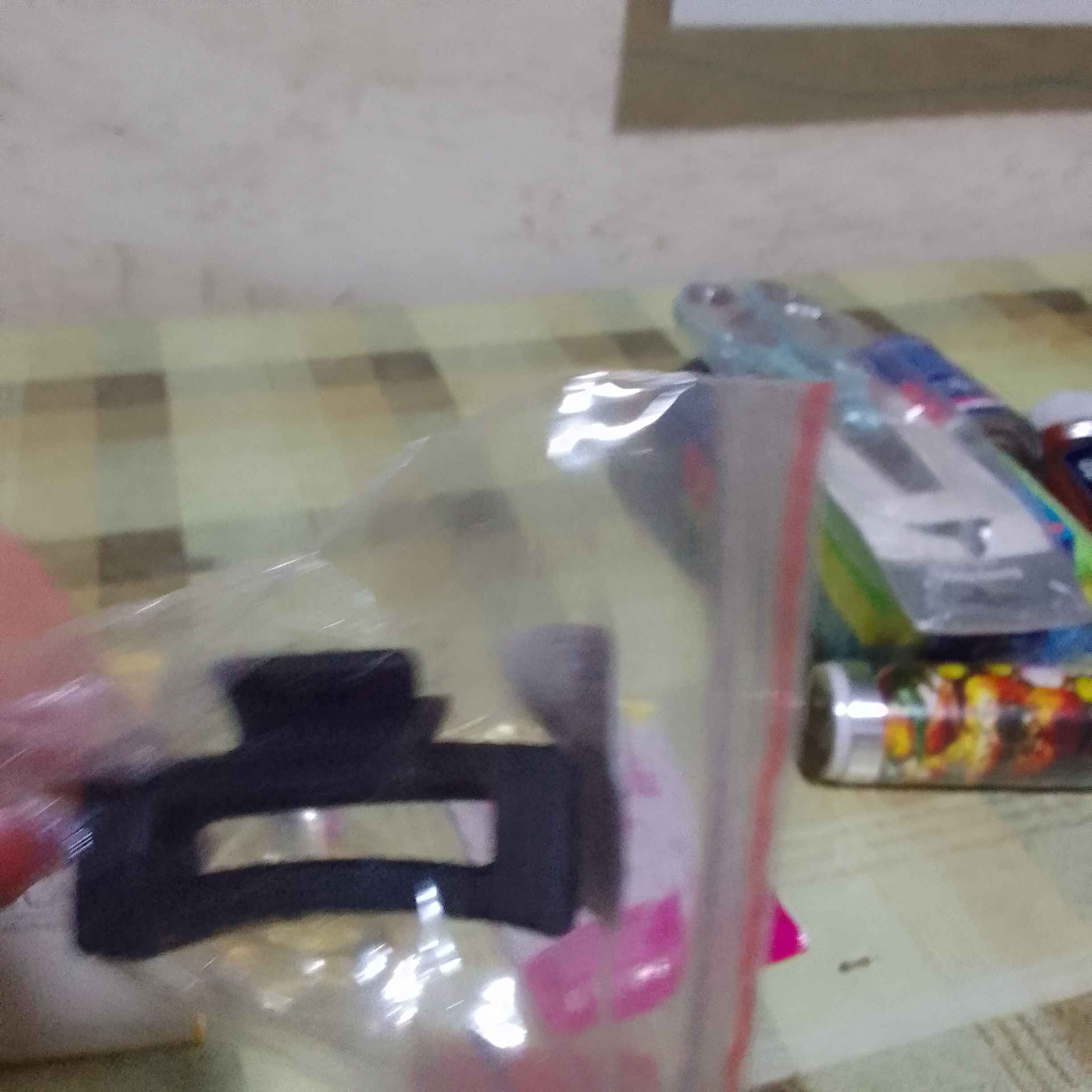 Qisqichbaqa soch qisqichi, kauchuk, 4.5 * 2.5 sm