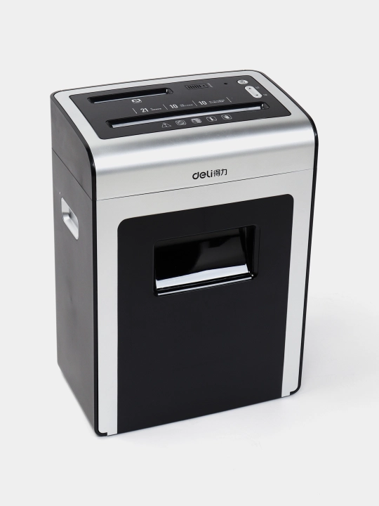 Deli W9915 qog‘oz maydalagich, P-4, 15 varaq, 23 l, ofis shredder