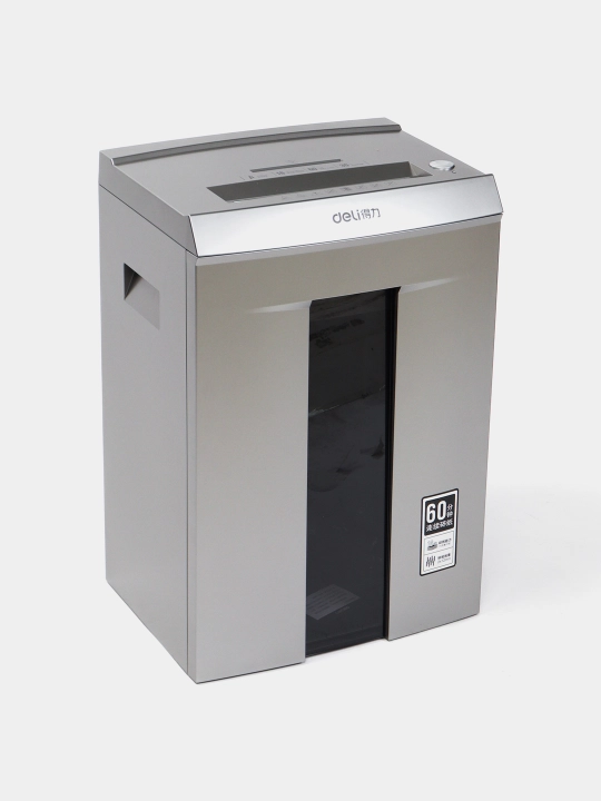 Deli W9906 qog‘oz maydalagich, P-4, 6 varaq, 12 l, ofis shredder