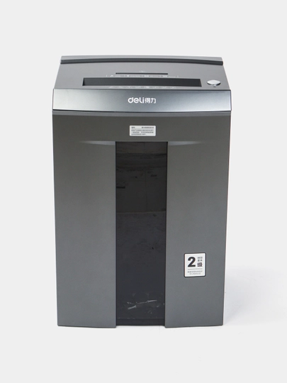 Уничтожитель бумаг Deli W9919, P-7, 8 листов, 30 л, автоподача, 1×5 мм — DELISTA-W9919