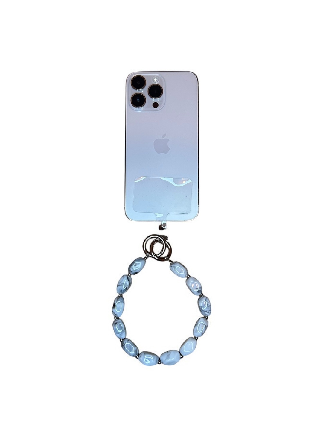 Akril munchoqli telefon uchun tasma - 