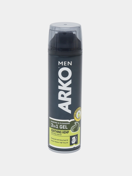 Soqol olish uchun gel ARKO HEMP SEED OIL, 200 ml*24 - 