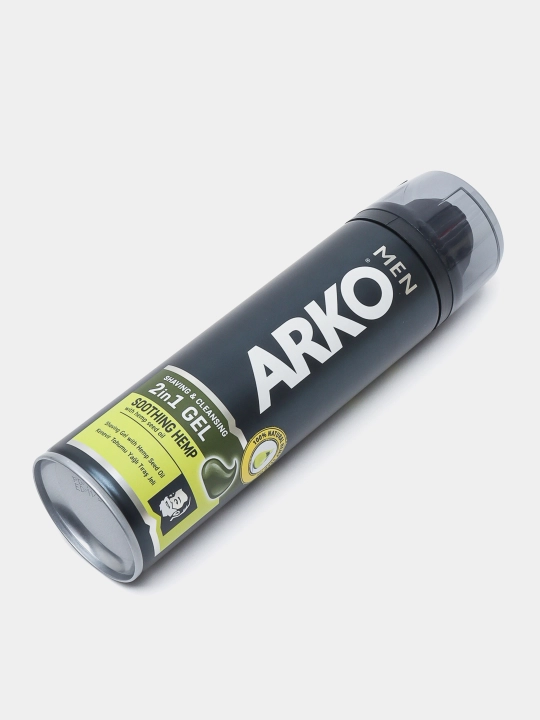 Гель для бритья ARKO HEMP SEED OIL, 200 мл*24
