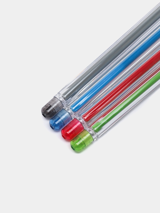 Набор гелевых ручек Hatber Solo ColorGel, 4 цвета, 0.5 мм, в пластиковом пенале