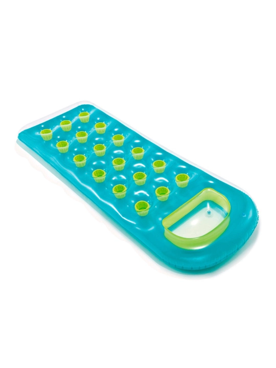 Intex 59895 Надувной матрас для плавания, 188*71 см, с окном, до 100 кг, от 14 лет, 2 цвета - 