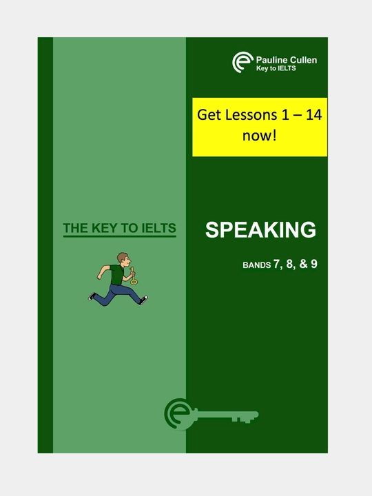 The Key to IELTS Speaking book, by Pauline Cullen - 
