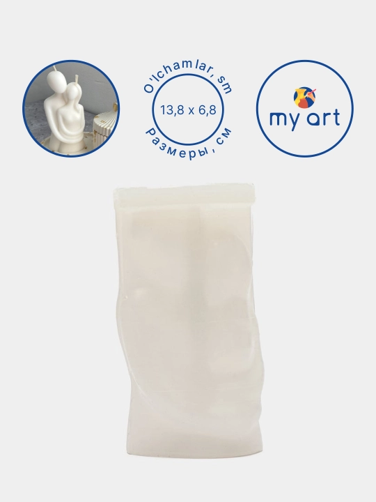 Gips, smola va mumdan haykalchalar uchun silikon qolip, mold
