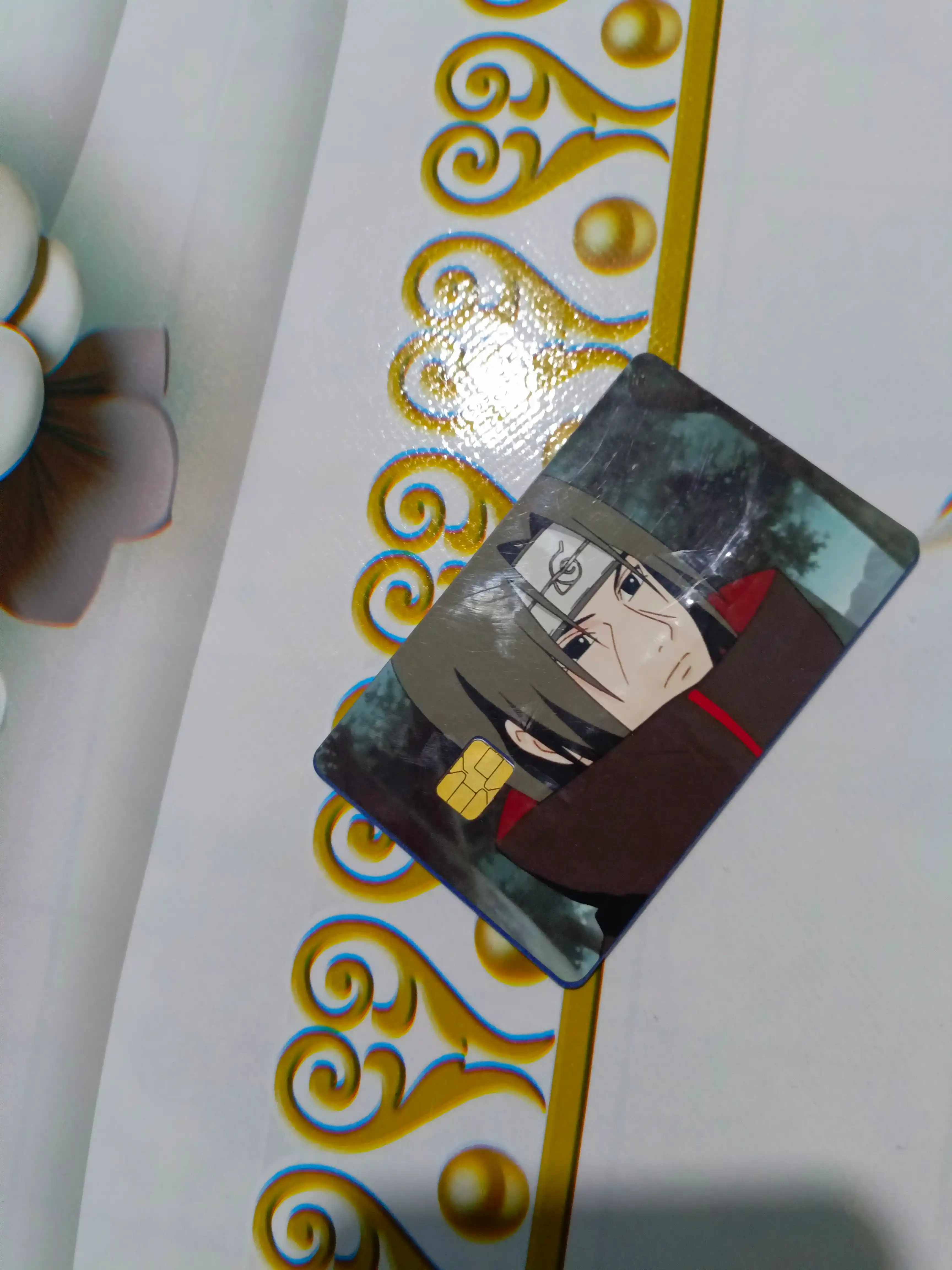Bank kartasi stikerlari, Naruto, anime