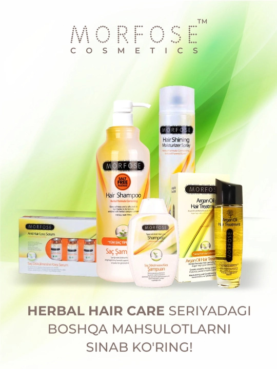 Масло против выпадения волос Morfose Argan Oil Hair Treatment, 100 мл