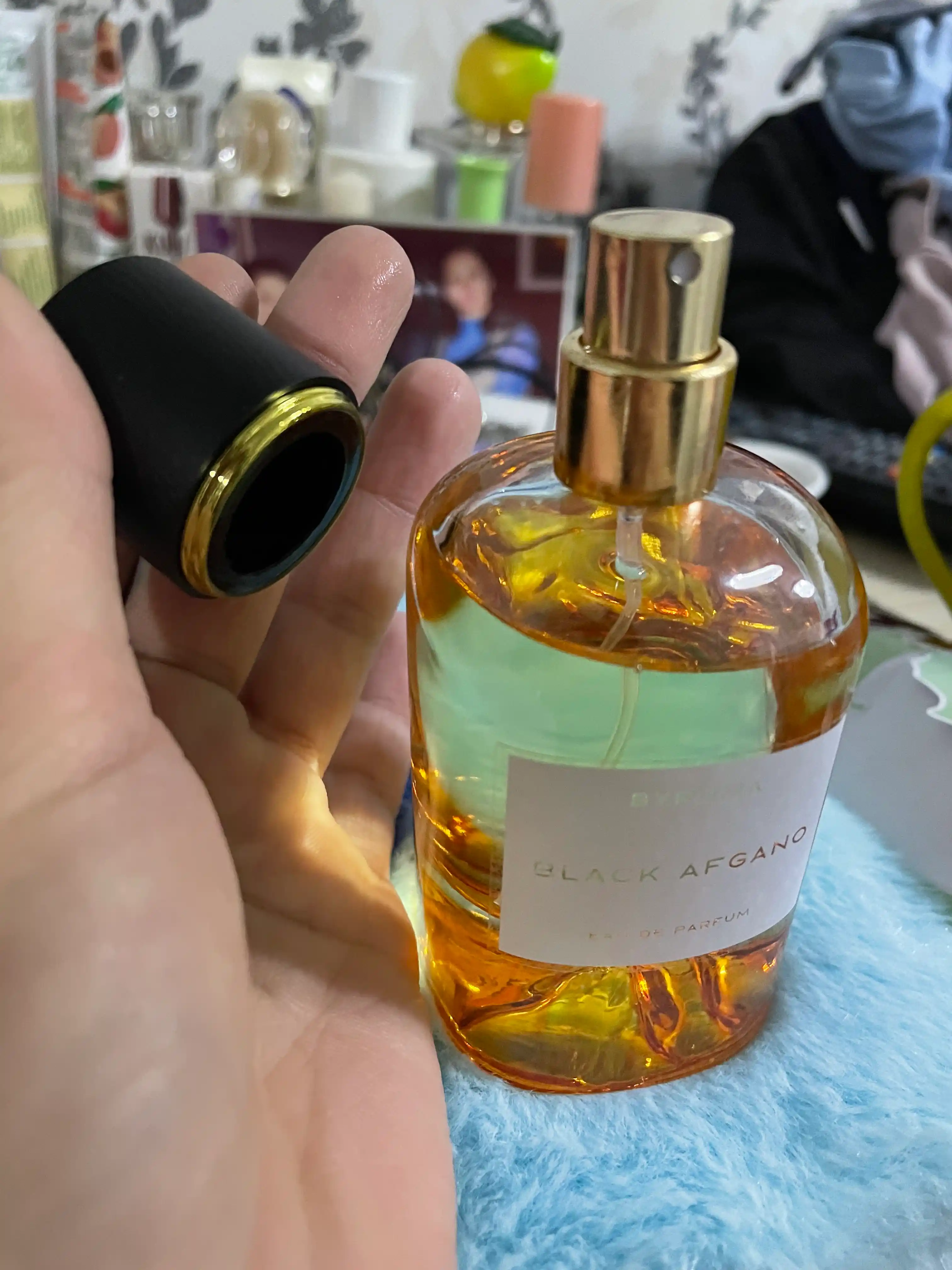 Black Afgano uslubidagi unisex atir 50 ml, chidamli parfyumeriya suvi