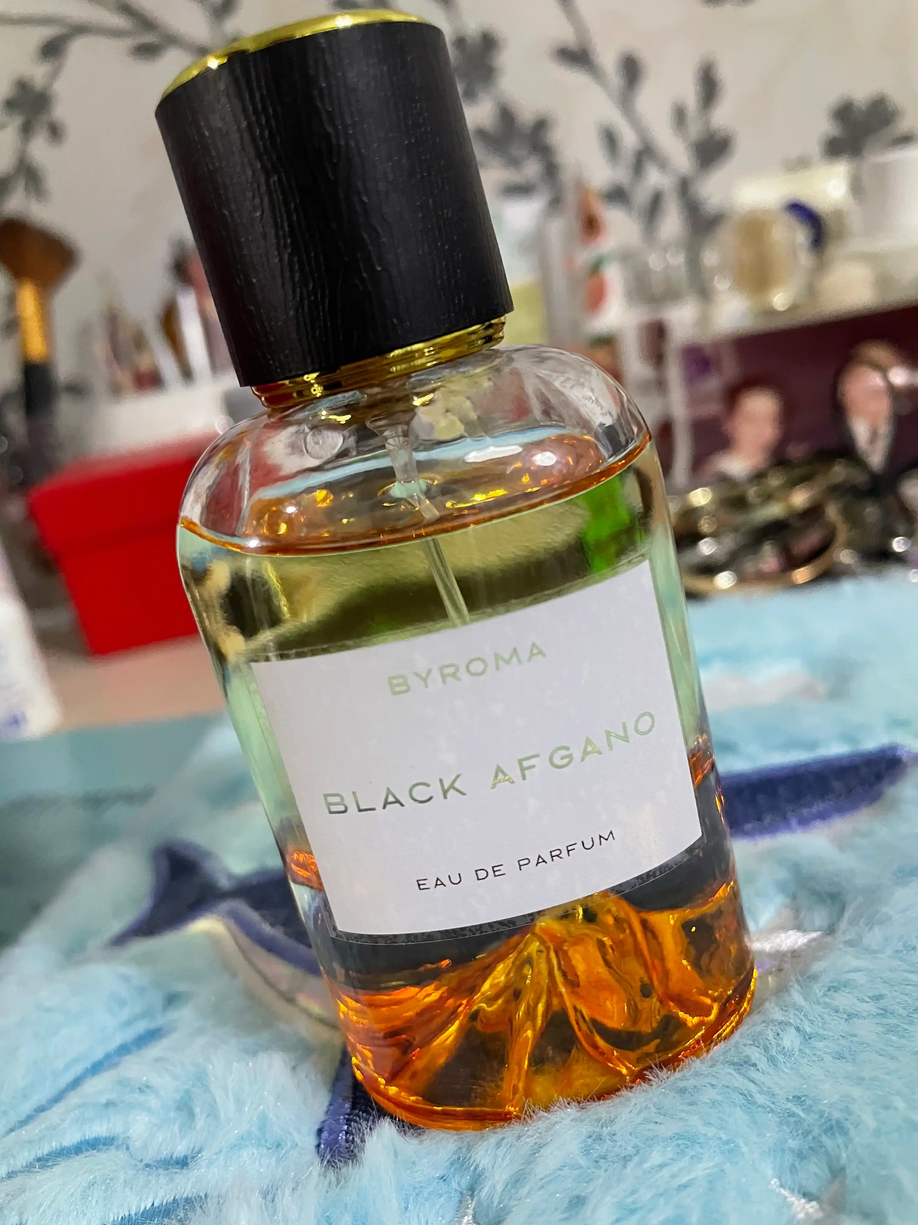Black Afgano uslubidagi unisex atir 50 ml, chidamli parfyumeriya suvi