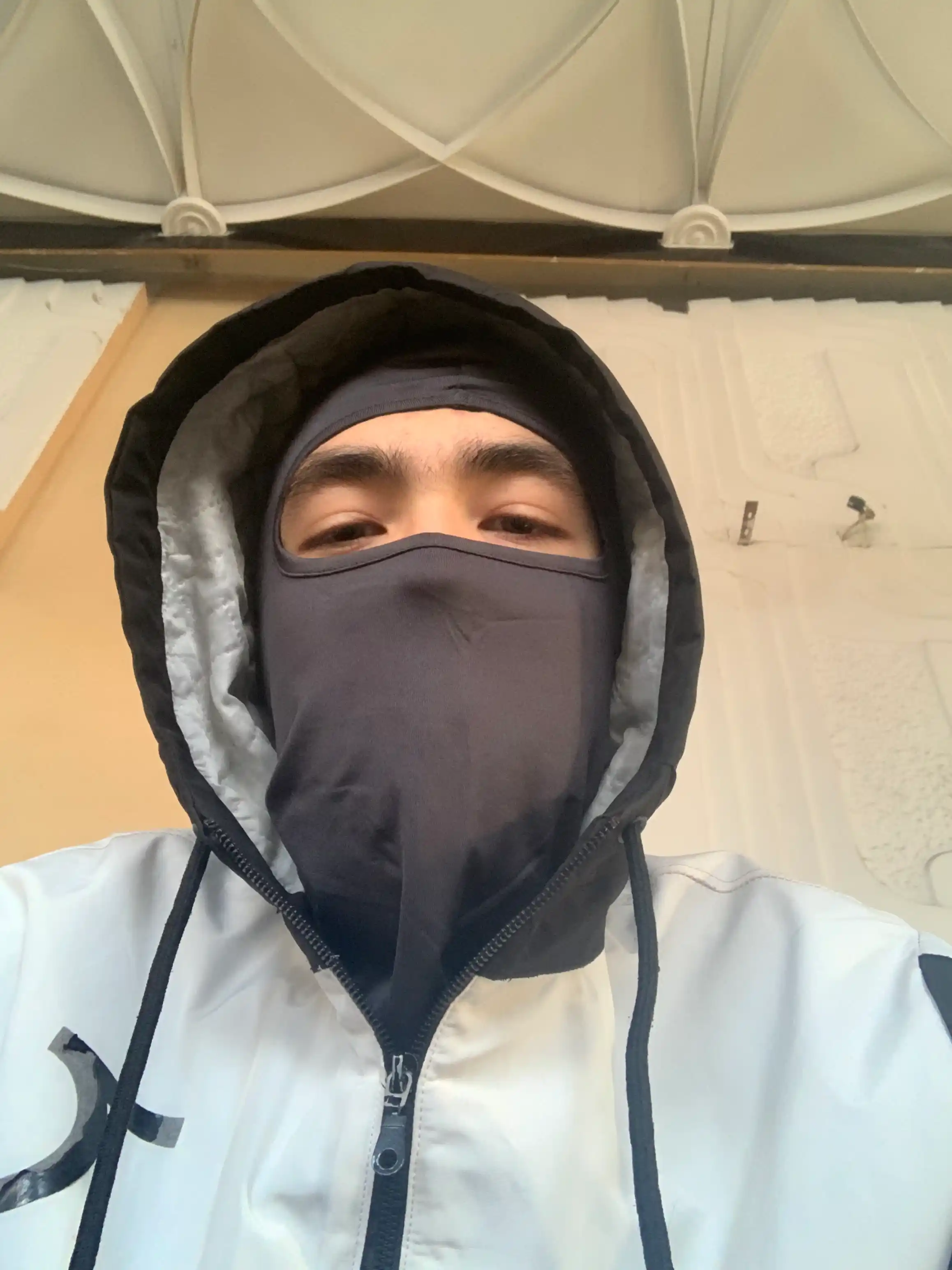 Balaklava shlem osti, universal, niqob
