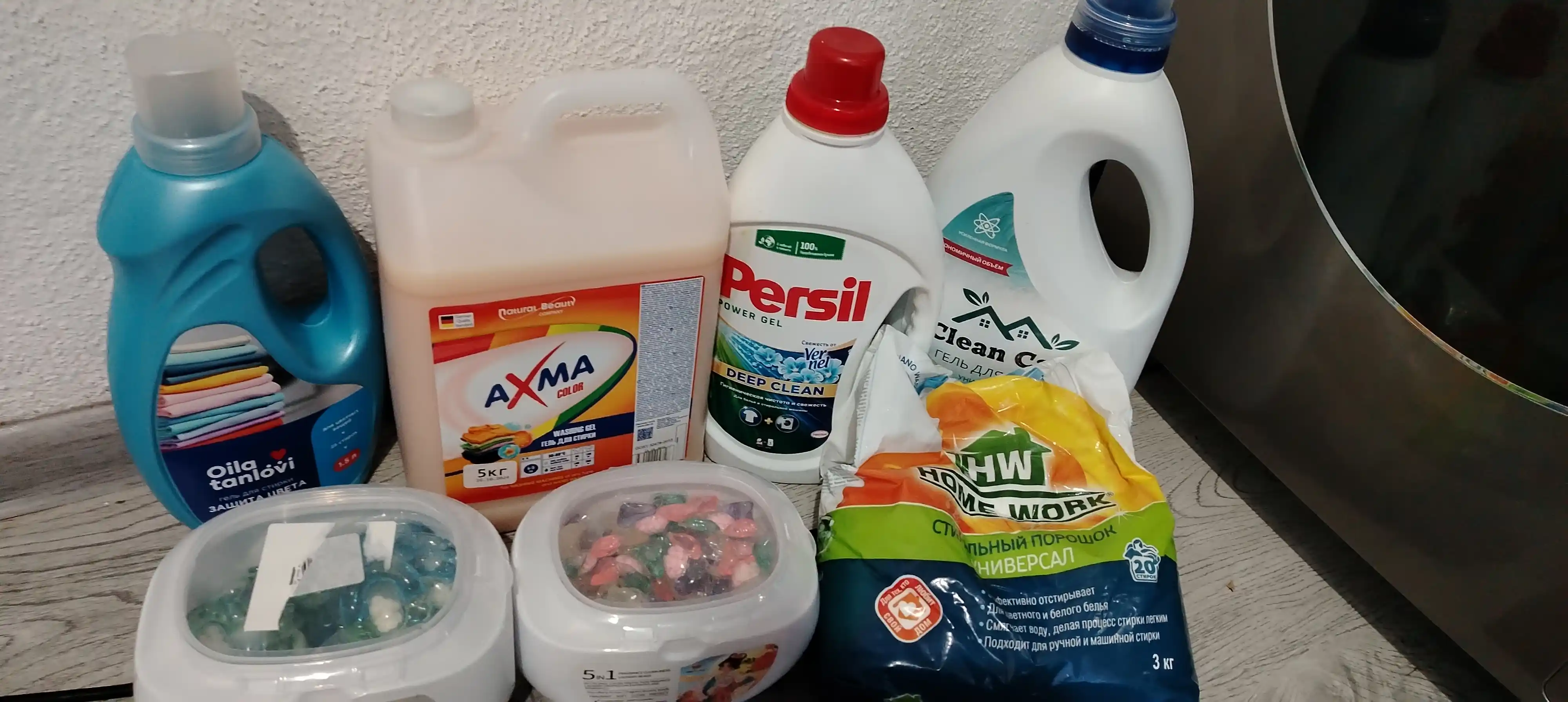 Гель для стирки Clean Care, 3л, универсальный, автомат, жидкий порошок