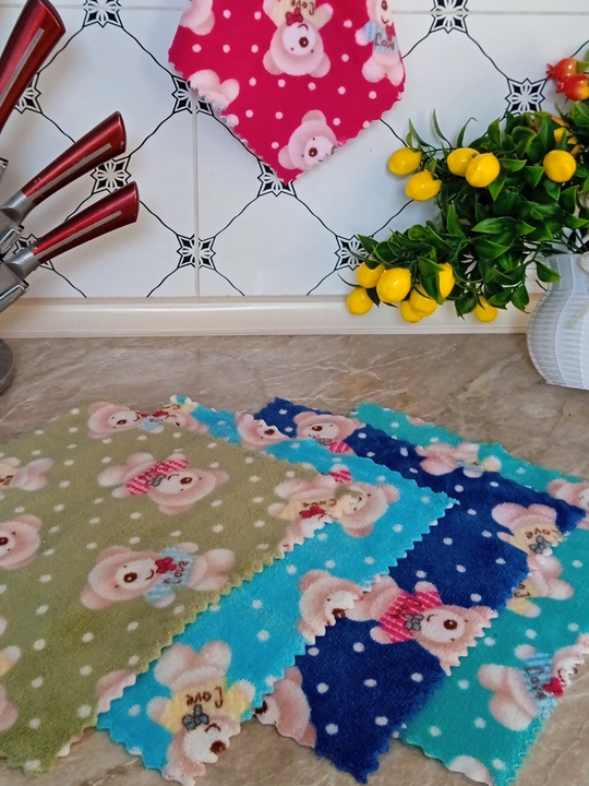 Полотенца кухонные микрофибра, универсальные, 30*30 см, 5 шт
