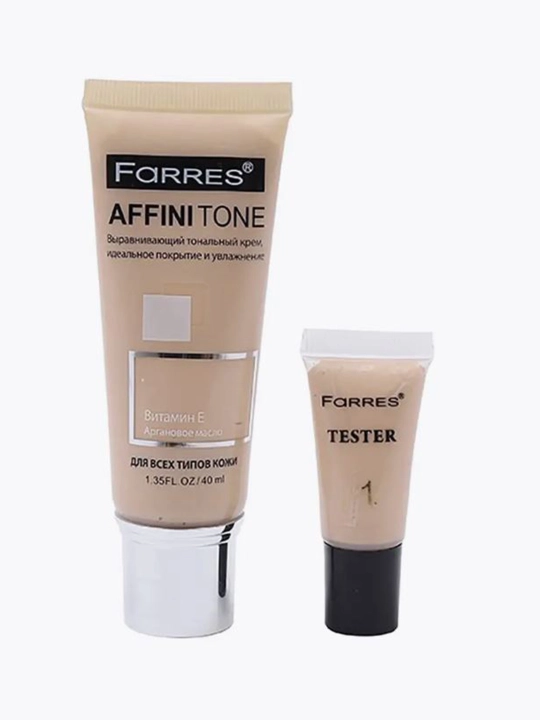 Tonal kremi matlashtiruvchi yuz uchun, Affinitone Farres